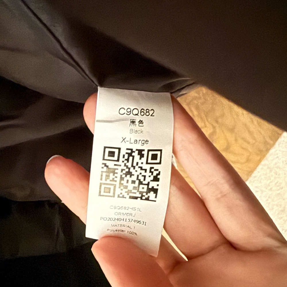 Long Peacoat Trench Coat Jacket White Embroidered Trim - Tie Belt and Pockets - Picture 9 of 10